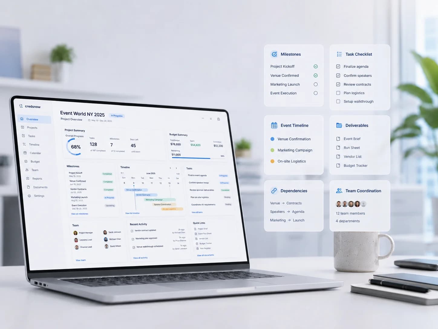 Agentic Project Management in the CredsNow platform